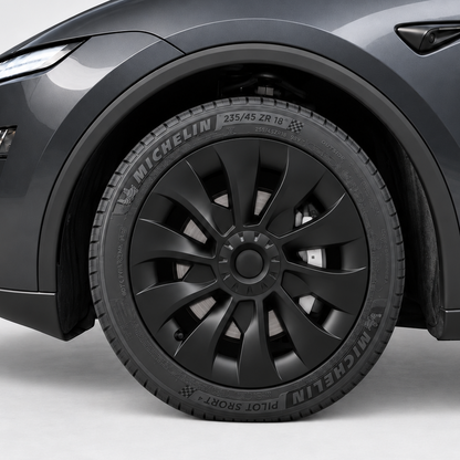 18-Inch Cyclone-Style Wheel Covers for Tesla Model 3 2018–2023